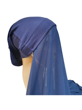 Load image into Gallery viewer, Instant Chiffon Hijab Scarf With Inner Cap One Piece for Ladies Girls Women - World of Shawls