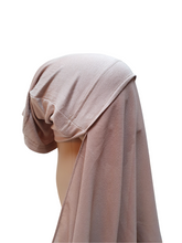Load image into Gallery viewer, Instant Chiffon Hijab Scarf With Inner Cap One Piece for Ladies Girls Women - World of Shawls