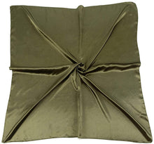 Load image into Gallery viewer, Satin Silk Square Large 90 cm X 90 cm Plain Nautical Head Neck Best Gift for Your Loved Ones Scarf Wrap - World of Shawls
