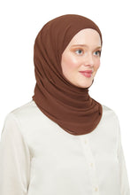 Load image into Gallery viewer, World of Shawls Ready To Go Instant Hijab for Ladies Girls Women Premium Quality Chiffon Scarf Scarf With Attached Jersey Under Ninja Cap - World of Shawls