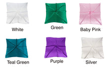 Load image into Gallery viewer, Satin Silk Square Large 90 cm X 90 cm Plain Nautical Head Neck Best Gift for Your Loved Ones Scarf Wrap - World of Shawls