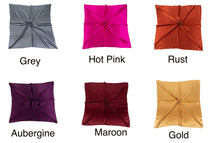 Load image into Gallery viewer, Satin Silk Square Large 90 cm X 90 cm Plain Nautical Head Neck Best Gift for Your Loved Ones Scarf Wrap - World of Shawls