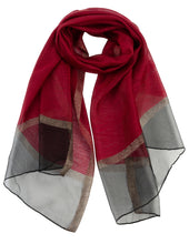 Load image into Gallery viewer, Sheer Classy Elegant Scarf Wrap Ideal for Party Event Occasion Gift - World of Shawls