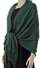 Load image into Gallery viewer, NEW HIGH QUALITY SILKY CASHMERE FEEL PASHMINA SHAWL/SCARF/WRAP - World of Scarfs