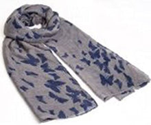 Load image into Gallery viewer, World of Shawls New Butterfly Print Ladies Celebrity Style Scarves Maxi, Scarf, Wrap, Sarong, shawls - World of Scarfs