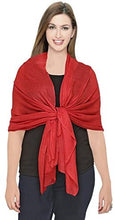 Load image into Gallery viewer, Luxurious Wool & Cashmere Pashmina Shawl Wrap Scarf - World of Scarfs
