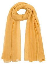 Load image into Gallery viewer, World Of Shawls Big Size Maxi Plain Scarf Hijab Sarong Shawl Wrap Cape 100% Soft Viscose - World of Scarfs