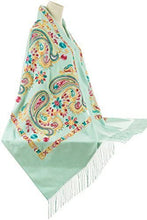 Load image into Gallery viewer, World of Shawls Beautiful Embroidered Pashmina Feel Wrap Scarf Scarves Stole Shawl - World of Scarfs
