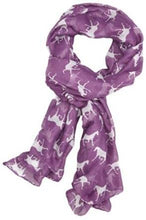Load image into Gallery viewer, World of Shawls Women Scarf Horses Print Design Ladies Scarves Shawl Wrap Maxi Scarf Sarong - World of Scarfs