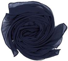 Load image into Gallery viewer, World of Shawls Ladies Chic Breezy Flowing Bubble Chiffon Scarf Stole Wedding Party Occasion Prom - World of Scarfs