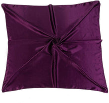 Load image into Gallery viewer, World of Shawls Satin Silk Square Plain Nautical Head Neck Scarf Wrap Large 90 cm X 90 cm - World of Scarfs