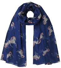 Load image into Gallery viewer, World of Shawls Unicorn Animal Print Women's Scarf Oversized - World of Scarfs