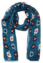 Load image into Gallery viewer, World of Shawls Ladies Womens Elephant Print Scarf Wraps Shawl Soft Scarves Sarong - World of Scarfs