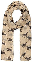 Load image into Gallery viewer, World of Shawls Women Scarf Horses Print Design Ladies Scarves Shawl Wrap Maxi Scarf Sarong - World of Scarfs
