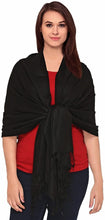 Load image into Gallery viewer, World of Shawls Luxurious Kashmiri 100% Fine Wool Pashmina Shawl Wrap Scarf - World of Scarfs