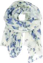Load image into Gallery viewer, World of Shawls New Butterfly Print Ladies Celebrity Style Scarves Maxi, Scarf, Wrap, Sarong, shawls - World of Scarfs