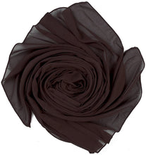 Load image into Gallery viewer, World of Shawls Elegant Chiffon Scarf Wrap Wedding Bridal Party Occasion Prom - 28 Colours - World of Scarfs