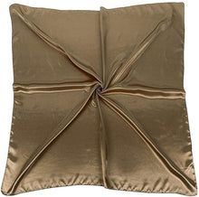 Load image into Gallery viewer, World of Shawls Satin Silk Square Plain Nautical Head Neck Scarf Wrap Large 90 cm X 90 cm - World of Scarfs