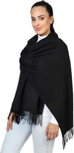 Load image into Gallery viewer, Winter Warm Cashmere Feel Wrap Blanket Shawl Scarf Warm Soft Cozy By World of Shawls - World of Scarfs