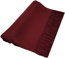 Load image into Gallery viewer, World of Shawls Winter Cashmere Feel Scarf Wrap Blanket Shawl Warm Soft Cozy - World of Scarfs