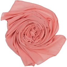 Load image into Gallery viewer, World of Shawls Elegant Chiffon Scarf Wrap Wedding Bridal Party Occasion Prom - 28 Colours - World of Scarfs