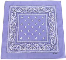 Load image into Gallery viewer, World of Shawls Cotton Paisley Bandanas Headband Scarf Print, Fashion Hair Accessory, Sports, Multifunctional - World of Scarfs