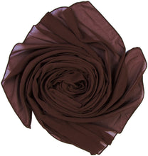 Load image into Gallery viewer, World of Shawls Ladies Chic Breezy Flowing Bubble Chiffon Scarf Stole Wedding Party Occasion Prom - World of Scarfs