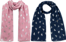 Load image into Gallery viewer, Christmas Bonanza Pack of 2 Scarves Wrap Shawl Scarf for Women Ladies - World of Scarfs