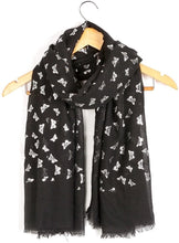 Load image into Gallery viewer, World of Shawls UK Seller!!! New Butterfly Glitter/Foil Ladies Celebrity Style Long Scarves Maxi Scarf, Stole, Wrap, Sarong, shawls - World of Scarfs