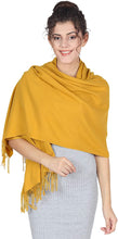 Load image into Gallery viewer, Winter Warm Cashmere Feel Wrap Blanket Shawl Scarf Warm Soft Cozy By World of Shawls - World of Scarfs