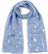 Load image into Gallery viewer, World of Shawls New Butterfly Print Ladies Celebrity Style Scarves Maxi, Scarf, Wrap, Sarong, shawls - World of Scarfs