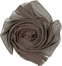 Load image into Gallery viewer, World of Shawls Ladies Chic Breezy Flowing Bubble Chiffon Scarf Stole Wedding Party Occasion Prom - World of Scarfs