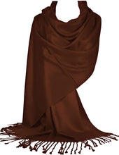 Load image into Gallery viewer, World of Shawls Super Soft Pashmina Shawl Scarf Wrap - World of Scarfs