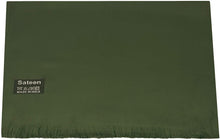 Load image into Gallery viewer, World of Shawls Satin Sateen Shawl Wrap Stole Wedding Occasion Bridesmaid Prom Event - World of Scarfs