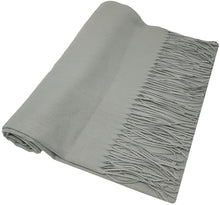 Load image into Gallery viewer, World of Shawls Winter Cashmere Feel Scarf Wrap Blanket Shawl Warm Soft Cozy - World of Scarfs