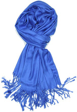 Load image into Gallery viewer, World of Shawls Handcrafted Soft Pashmina Shawl Wrap Scarf in Solid Colors High Quality 100% Viscose - World of Scarfs