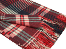 Load image into Gallery viewer, World of Shawls WINTER WARMER Thick Large Plaid Check Design Fashion Scarf Blanket Wrap Unisex - World of Scarfs