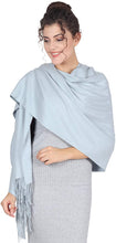 Load image into Gallery viewer, Winter Warm Cashmere Feel Wrap Blanket Shawl Scarf Warm Soft Cozy By World of Shawls - World of Scarfs