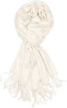 Load image into Gallery viewer, World of Shawls Handcrafted Soft Pashmina Shawl Wrap Scarf in Solid Colors High Quality 100% Viscose - World of Scarfs