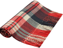 Load image into Gallery viewer, World of Shawls WINTER WARMER Thick Large Plaid Check Design Fashion Scarf Blanket Wrap Unisex - World of Scarfs