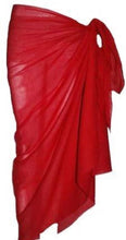 Load image into Gallery viewer, World of Shawls Plain Sarong, Coverup or Scarf - World of Scarfs