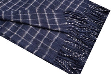 Load image into Gallery viewer, World of Shawls WINTER WARMER Thick Large Window Pane/Check/Graph Fashion Scarf Blanket Wrap Unisex - World of Scarfs