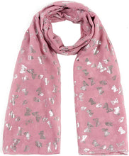 Load image into Gallery viewer, World of Shawls New Butterfly Print Ladies Celebrity Style Scarves Maxi, Scarf, Wrap, Sarong, shawls - World of Scarfs