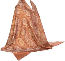 Load image into Gallery viewer, Pashmina Glitter Sparkle Paisley Design Shawl Scarf Wrap Stole Luxuriously Warm Soft by World of Shawls - World of Scarfs