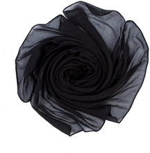 Load image into Gallery viewer, World of Shawls Elegant Chiffon Scarf Wrap Wedding Bridal Party Occasion Prom - 28 Colours - World of Scarfs