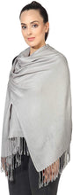 Load image into Gallery viewer, Pashmina Style All Seasons Handcrafted Wrap Shawl Stole Scarf by World of Shawls - World of Scarfs