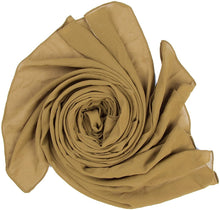 Load image into Gallery viewer, World of Shawls Ladies Chic Breezy Flowing Bubble Chiffon Scarf Stole Wedding Party Occasion Prom - World of Scarfs