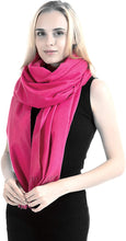 Load image into Gallery viewer, Exclusive Winter Shawl Scarf Wrap 100% Virgin Wool Cashmere Feel for Women Men Unisex 18 Colours NEW - World of Scarfs
