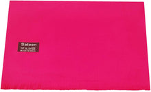 Load image into Gallery viewer, World of Shawls Satin Sateen Shawl Wrap Stole Wedding Occasion Bridesmaid Prom Event - World of Scarfs