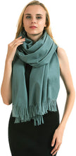 Load image into Gallery viewer, Exclusive Winter Shawl Scarf Wrap 100% Virgin Wool Cashmere Feel for Women Men Unisex 18 Colours NEW - World of Scarfs